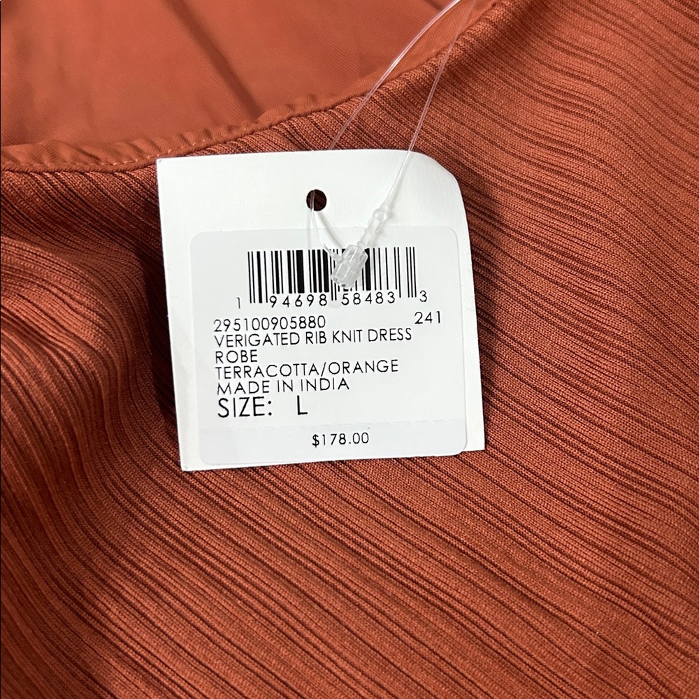 Club Monaco Women's Verigated Rib Knit Dress Size L - Picture 8 of 8